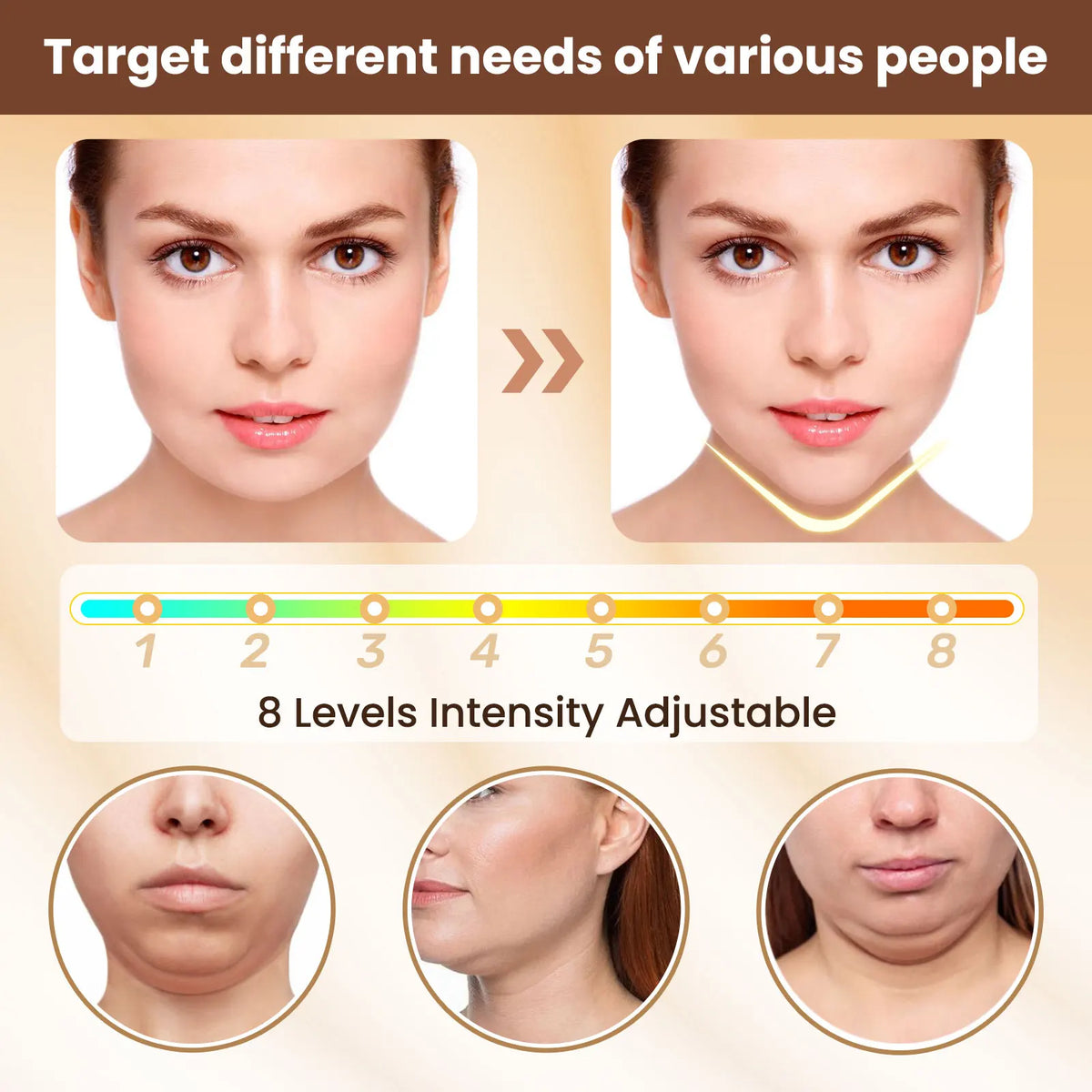 6-in-1 EMS V-Face Lifting Beauty Device