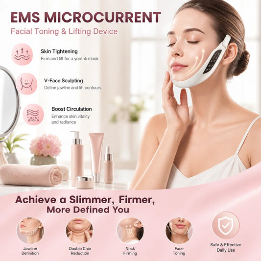 6-in-1 EMS V-Face Lifting Beauty Device