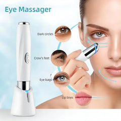 LED Eye Massager Wand for Dark Circles and Puffiness