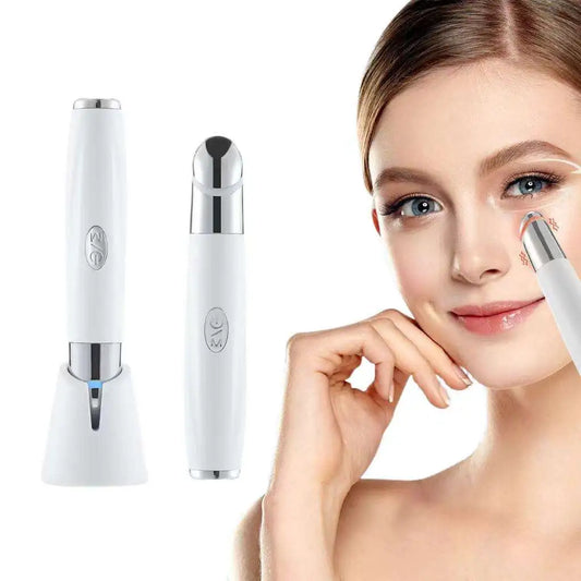 LED Eye Massager Wand for Dark Circles and Puffiness