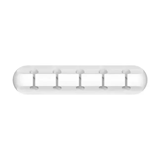 Silicone USB Cable Clip - Adhesive Desk Cord Organizer